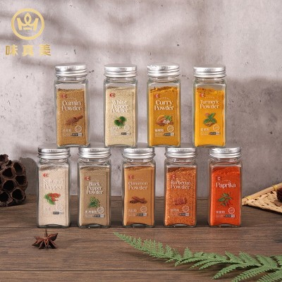 孜然椒盐辣椒胡椒粉烧烤料姜黄粉肉桂粉家用小瓶装食品外撒料套装图2