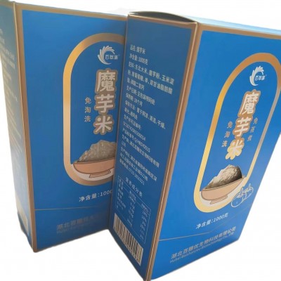 【百萃集】 1KG/盒 魔芋代餐方便米饭 魔芋米 现货充足 品质保障图3