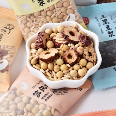 全熟豆浆包五谷豆浆烘焙豆熟料批发家商用早餐现磨食材组合原料包图3