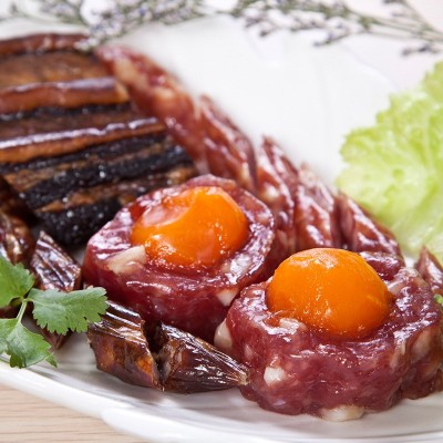 广州酒家大四喜腊味礼盒秋之秋广式腊肠500g广东特产年货腊肉香肠图4