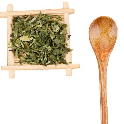 奥祥干菠菜粒脱水蔬菜干调味品香辛料餐饮批发菠菜锭虾粮饲料虾粮图5