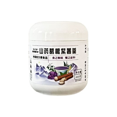 食粮餐补山药葛根紫薯羹罐装400g代餐粉开罐冲饮即食方便速溶图5