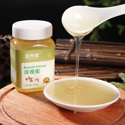 庭芳绿洋槐蜜 批发农家自产原蜜小包装蜂蜜代发液态槐花蜜500克图3