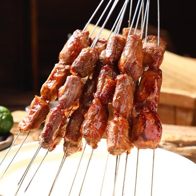 新鲜冷冻猪油边肉猪护心肉820g猪边肋肉东北烧烤大油边肉烤肉食材图5