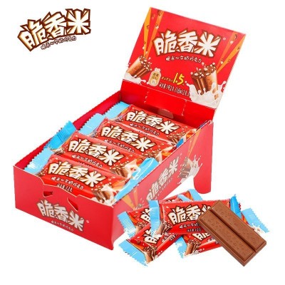 脆香米夹心牛奶巧克力192g儿童糖果喜糖网红休闲零食超市食品批发图5