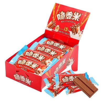 脆香米夹心牛奶巧克力192g儿童糖果喜糖网红休闲零食超市食品批发图4