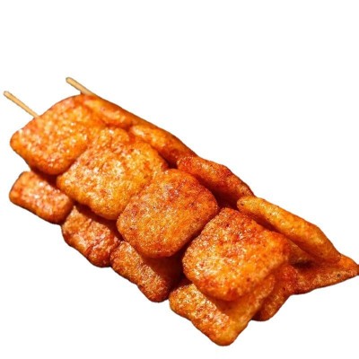 超牛先森北京烤鸭一盒20串大豆制品大辣串8090后童年零食辣条甜辣图5
