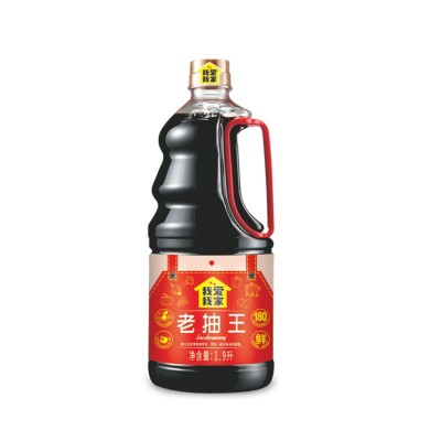 爱家酱油调味品老抽王1900ml家用大桶装酿造酱油红烧上色卤味炒菜图5