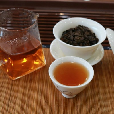 2011年陈年老白茶散茶白茶批发茶叶带宝蓝礼盒装寿眉福鼎白茶图3