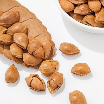 开口杏仁奶油味批发500g 手剥杏仁干果特产追剧零食薄皮大杏仁图2