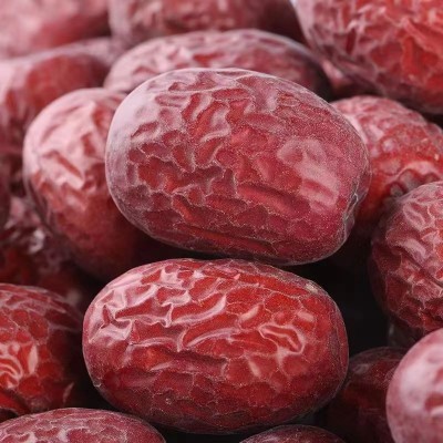 带土红枣新疆大枣批发代发500g 非水洗土灰枣粽子若羌未清洗红枣图3