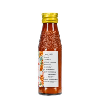 沙棘果蔬汁大兴安岭人工采摘沙棘鲜果沙棘汁原浆100ml*8/盒装图4