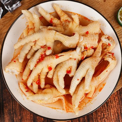 酸辣拆骨鸡爪去骨脱骨鸡爪无中间大骨袋装鸡爪休闲零食即食图4