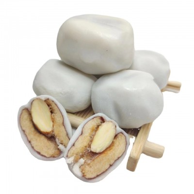 网红无核奶酪枣巴旦木奶芙枣小零食红枣奶酪枣新疆杏夹仁批发图4