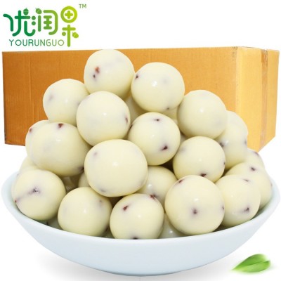 新品酸奶山楂球 厂家现货批发20斤散装休闲食品坚果零食奶山楂球