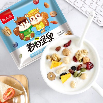 每日坚果【礼盒装】混合坚果1箱30袋孕妇儿童营养坚果零食批发图4