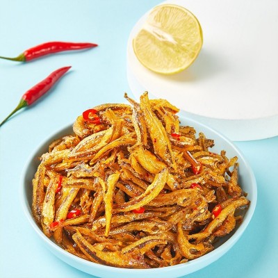 乡乡嘴小鱼仔70g湖南特产香辣小鱼干银线鱼麻辣毛毛鱼零食小吃图4