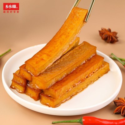 乡乡嘴元气豆腐20g*20包湖南武冈特产麻辣豆干酱干休闲零食品批发图2