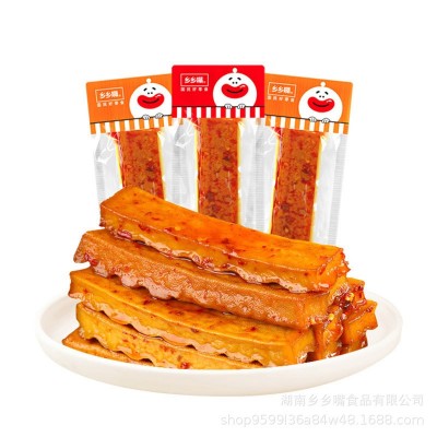 乡乡嘴元气豆腐20g*20包湖南武冈特产麻辣豆干酱干休闲零食品批发图5