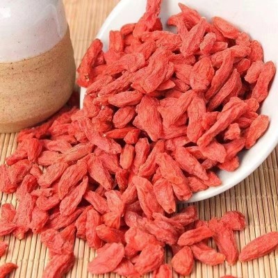 宁夏红枸杞头茬新货批发500g 枸杞子干无沙大颗粒泡酒中宁枸杞子图2