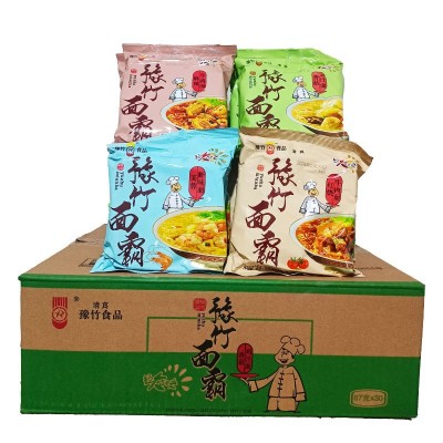 豫竹面霸方便面87g干吃煮泡方便面一整箱袋装干脆面老款清真零食图3