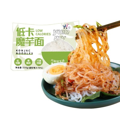 低卡0脂肪魔芋粉丝袋装魔芋面 速食凉面非油炸魔芋面厂家 代发分销图5