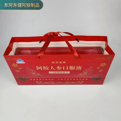 20ml×48支礼盒装阿胶人参口服液 直播带货电商代发阿胶口服液图4