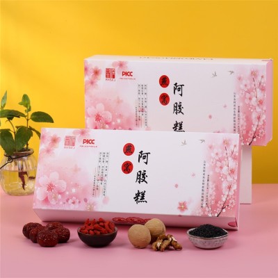 山东东阿县阿胶糕即食燕窝阿胶糕礼盒装支持代发阿胶块支持代发