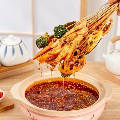 四川乐山钵钵鸡调味料320g商用家用批发冷锅串串香火锅底料特色料图2