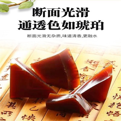 东阿批发阿胶片250g一盒阿胶块山东驴皮即食阿胶固元糕膏批发价格图3