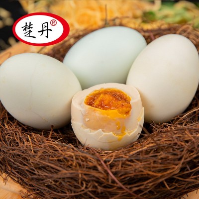 烤鸭蛋55g/枚*10枚/20枚一盒红泥腌制熟咸鸭蛋真空包装工艺图4