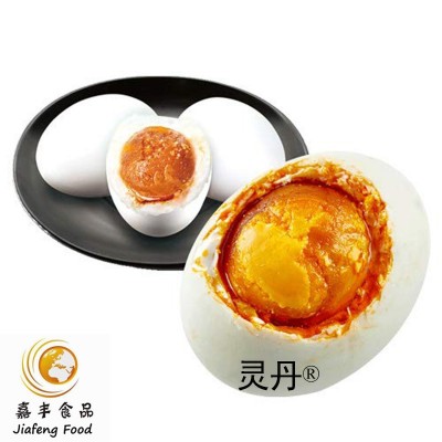灵丹咸鸭蛋熟咸鸭蛋红心流油咸鸭蛋真空包装熟鸭蛋批发定制咸蛋图2