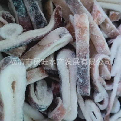 鱿鱼冻带皮扁圈厂家批发4kg/件图5