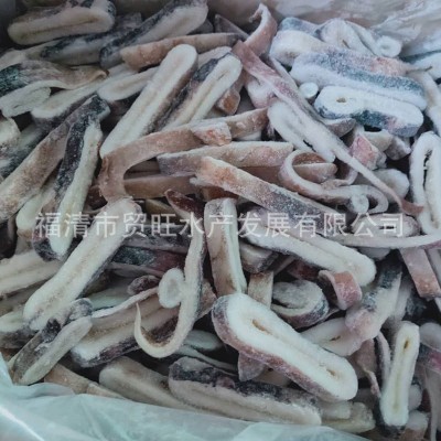 鱿鱼冻带皮扁圈厂家批发4kg/件图3