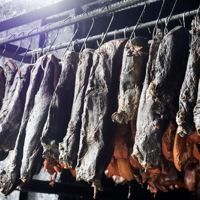 正宗四川烟熏腊肉柴火后腿腊肉五花肉酱肉腌熏肉农家手工厂家批发图4