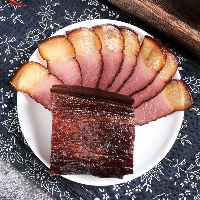 正宗四川烟熏腊肉柴火后腿腊肉五花肉酱肉腌熏肉农家手工厂家批发图3
