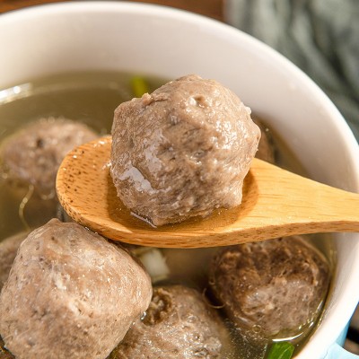 闸坡码头牛筋丸火锅丸子关东煮牛肉丸麻辣烫冷冻商用批发火锅必备图2