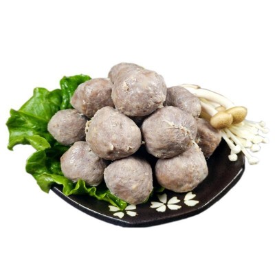 汕头标准纯牛肉丸厂家正宗潮汕手工手打牛肉丸火锅食材牛筋丸牛圆图5