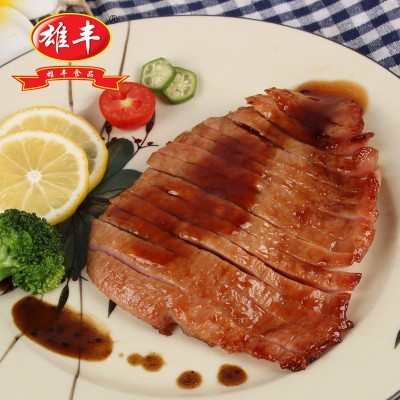 雄丰猪颈肉松阪肉韩式烤肉烧烤食材冷冻腌秘制猪肉400g批发图4