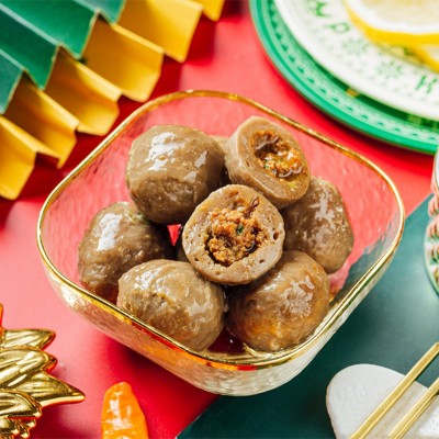 【潮欣】撒尿牛味丸500g 爆汁包心撒尿丸 自助火锅 麻辣烫食材图3