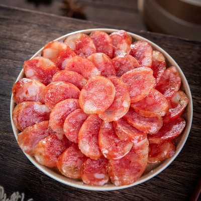 广东风味特产酒香口味腌制香肠风干真空广味腊味农家广式腊肠批发图4