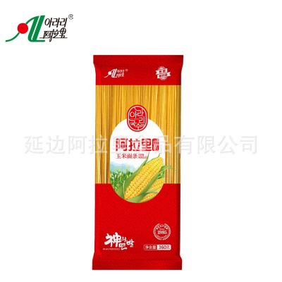 阿拉里纯玉米面条360克3人份无麸质0添加0盐低脂粗粮面图5