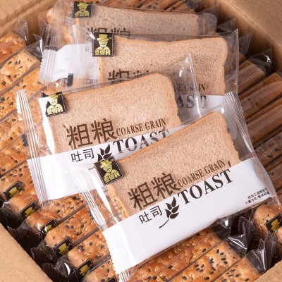 黑麦全麦面包整箱早餐代餐无蔗糖吐司粗粮饱腹手撕低脂热量速食品图4