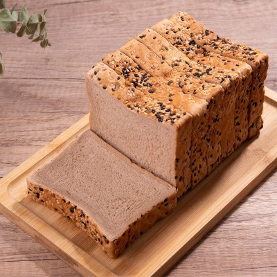 黑麦全麦面包整箱早餐代餐无蔗糖吐司粗粮饱腹手撕低脂热量速食品图2