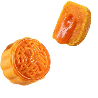 奶黄流心月饼传统糕点流心奶黄月饼广式月饼港式月饼批发网红月饼图3