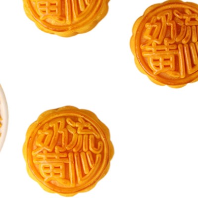 奶黄流心月饼传统糕点流心奶黄月饼广式月饼港式月饼批发网红月饼图2
