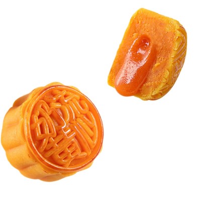 奶黄流心月饼传统糕点流心奶黄月饼广式月饼港式月饼批发网红月饼图4