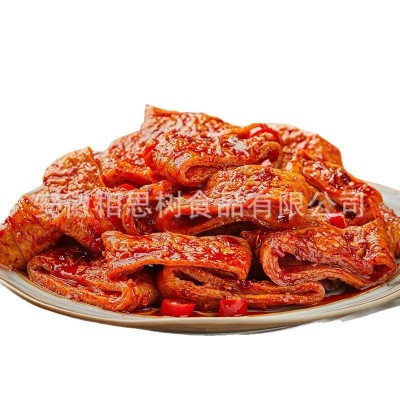 素肥肠香辣爆辣面筋辣条下酒解馋小零食休闲零食开袋即食追剧必备图5