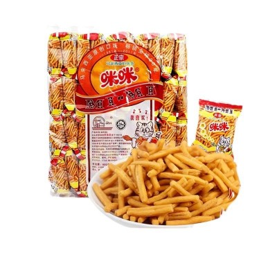 正宗咪咪虾条童年经典8090怀旧休闲小吃网红膨化办公室寝室小零食图5
