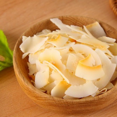 椰片散装批发 无糖烤椰子片 烘焙原料奶香椰片 休闲零食水果干图3